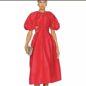 AJE linen/silk Midi Dress SZ 6 US